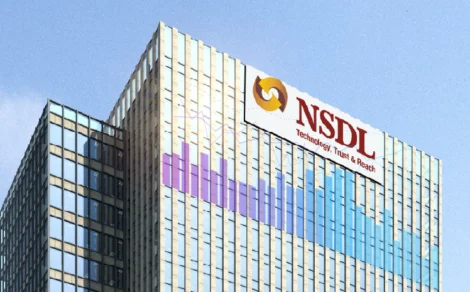 NSDL IPO Lists at 10% Premium; Stock Extends Gains Post Debut